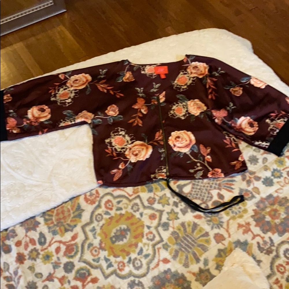 Women’s dressy satin jacket